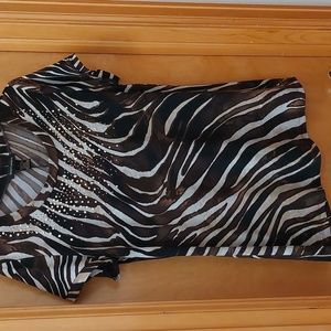 Animal print Blouse